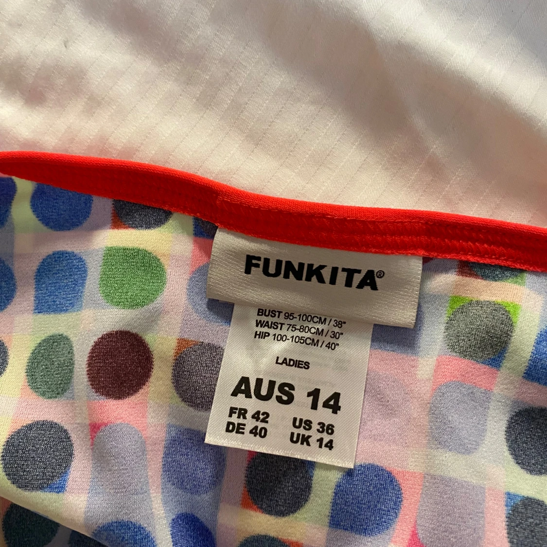 Flerfärgad baddräkt från Funkita  - 3