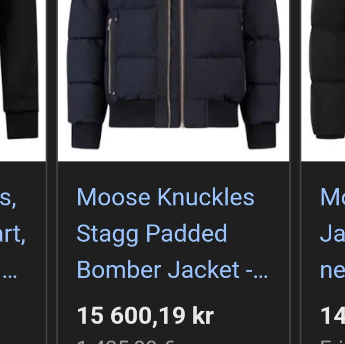 Moose Knuckles svart bomberjacka - 3