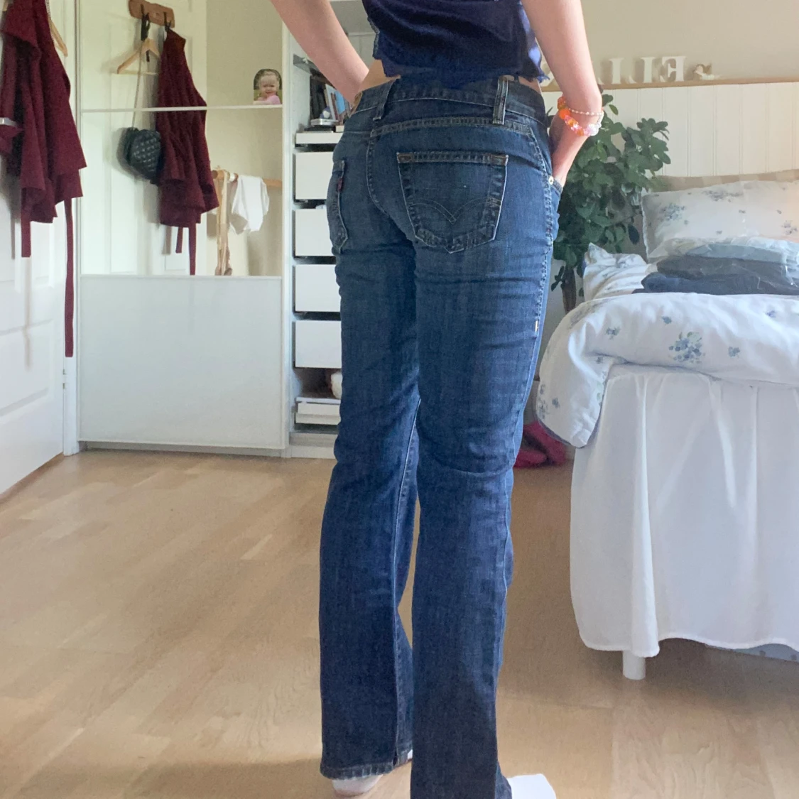 Lågmidjade jeans från levi’s - 1