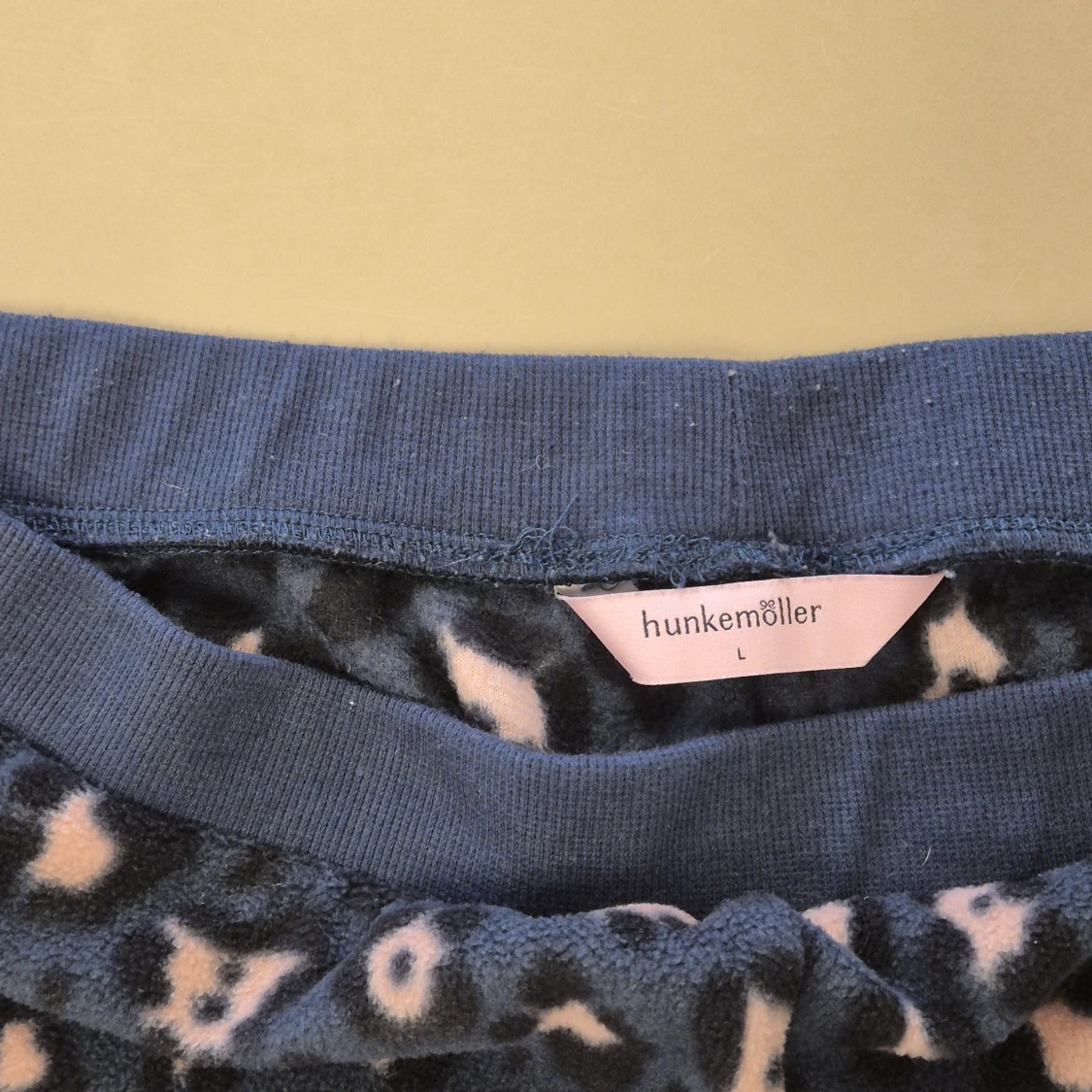 Blå leopardmönstrat set - 3