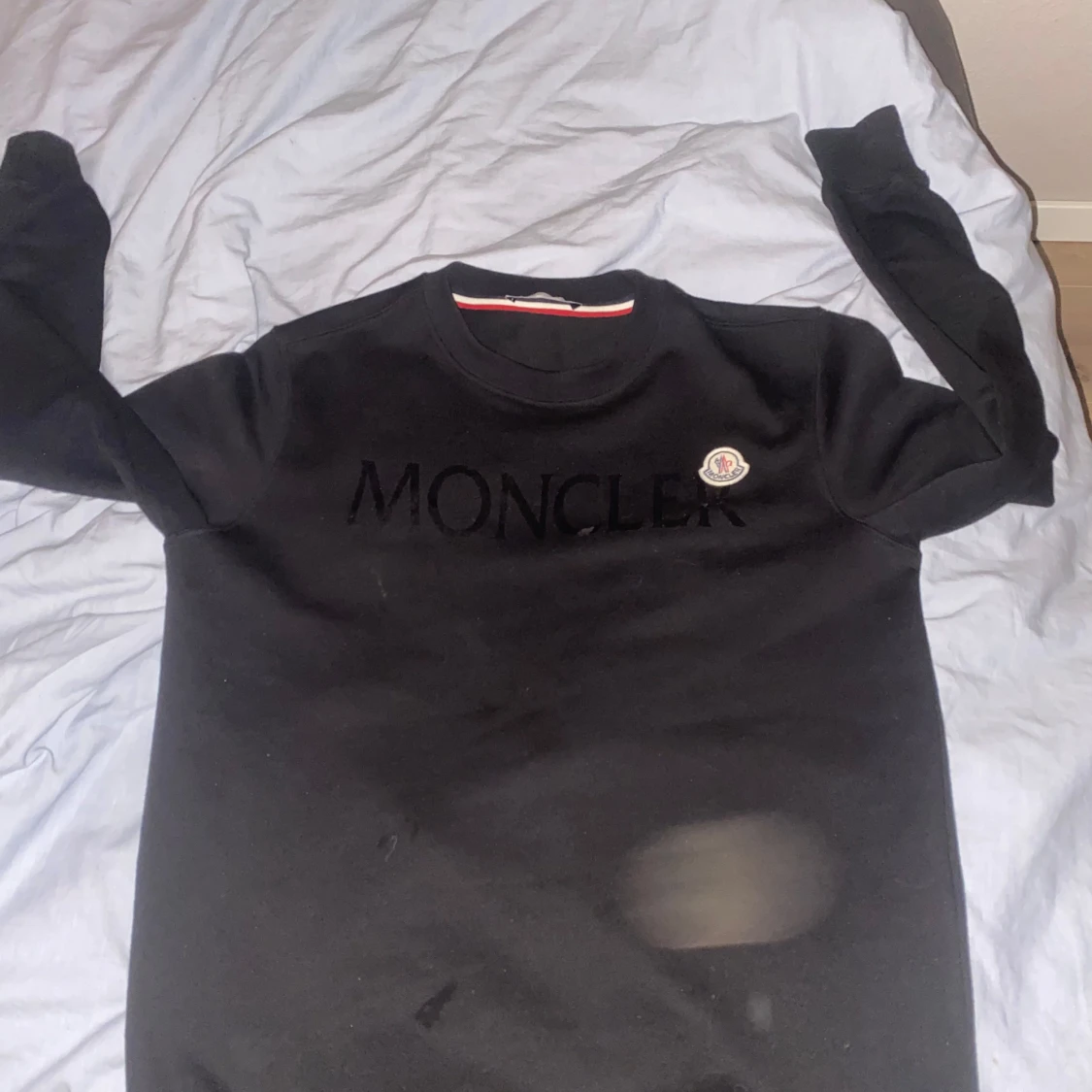 Svart Moncler sweatshirt 
