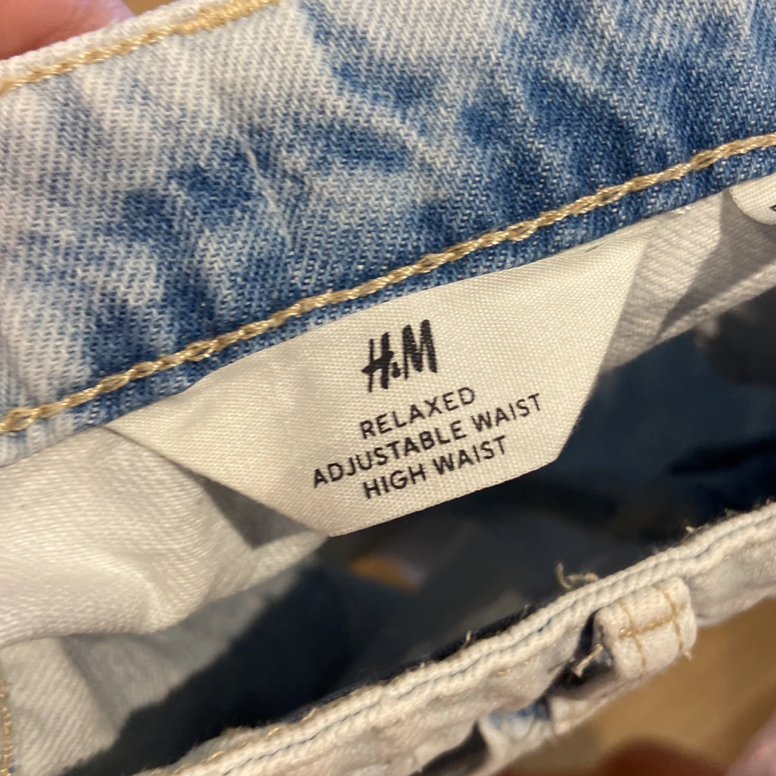 Ljusblå jeansshorts från H&M - 2