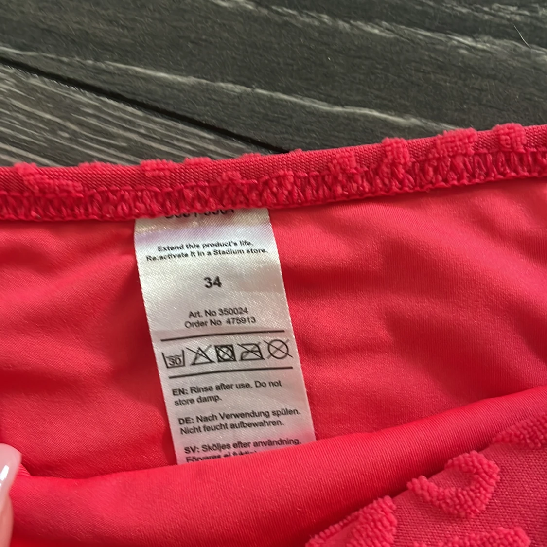 Rosa bikini med leopardmönster - 2