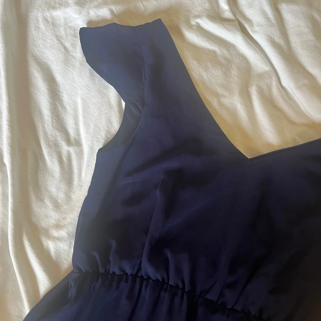 Marinblå balklänning - 1