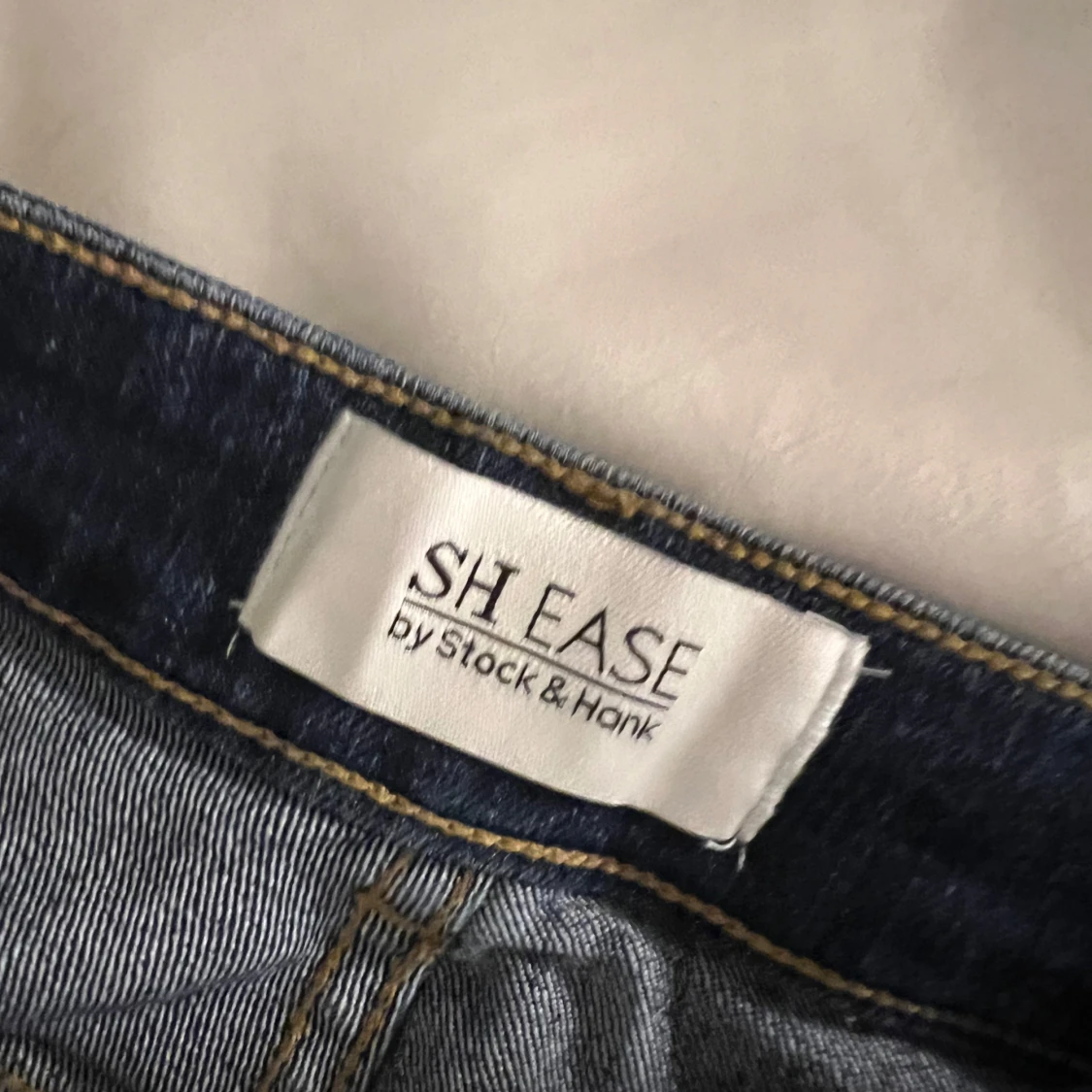Mörkblå jeansshorts från SH Ease - 3