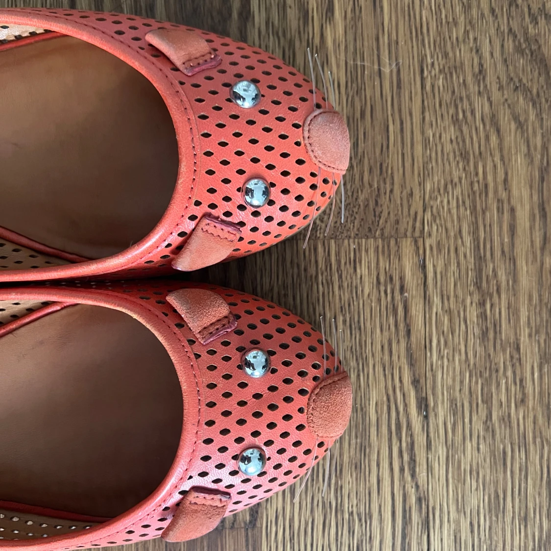 Orange ballerinaskor Marc by Marc Jacobs - 3