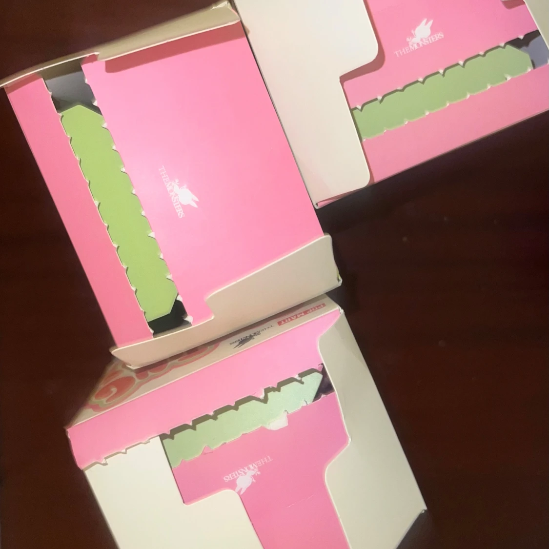 3 lafufus, rosa, grön, beige, alla 3 för 350kr sammanlagt! - 3