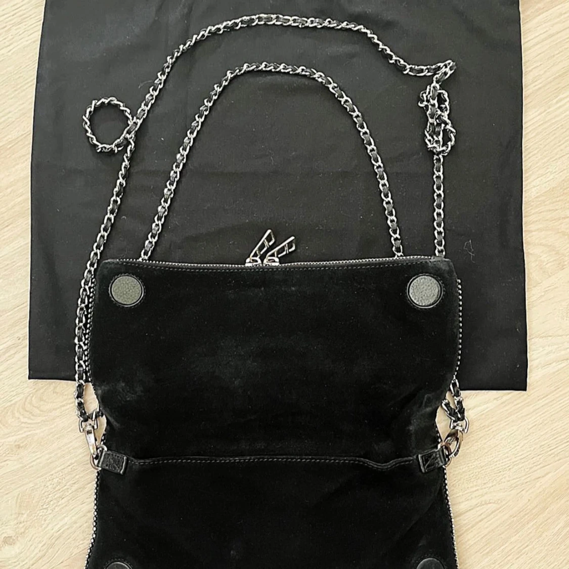 Svart mocka axelväska Zadig & Voltaire - 2