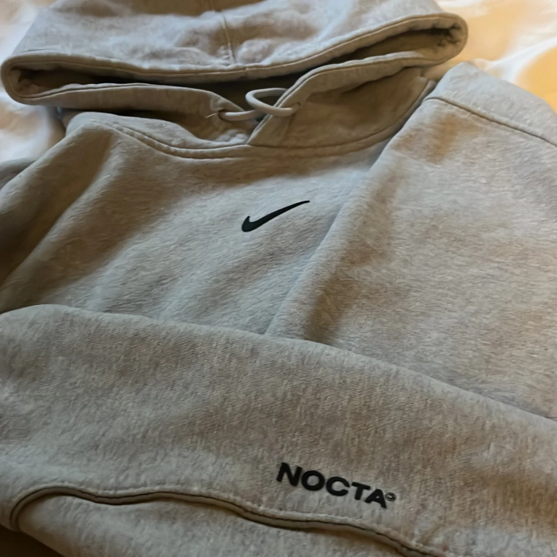 Nike x Drake NOCTA Cardinal Stock Grey Hoodie - 2