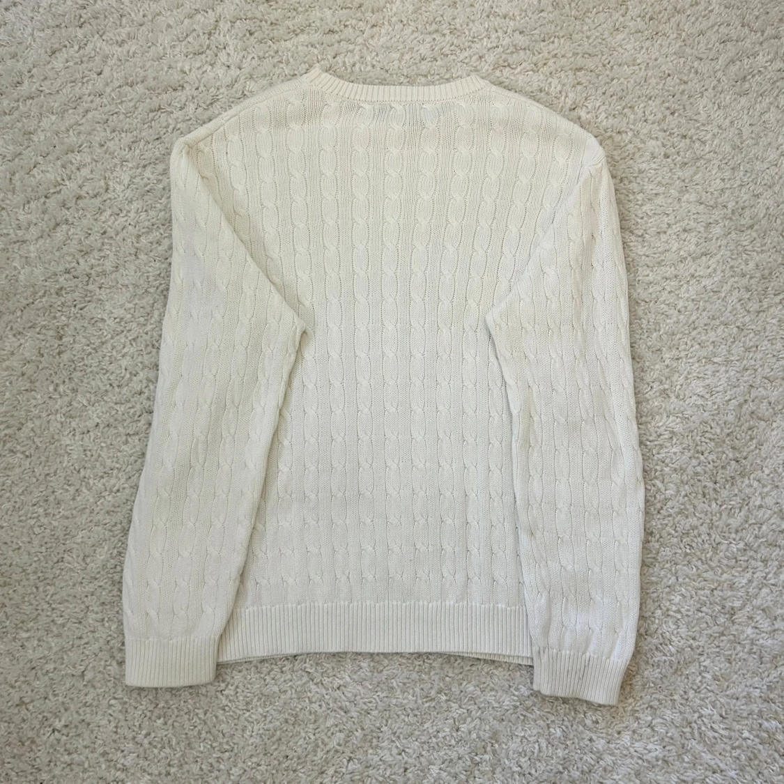 Vit stickad tröja Brandy Melville - 2