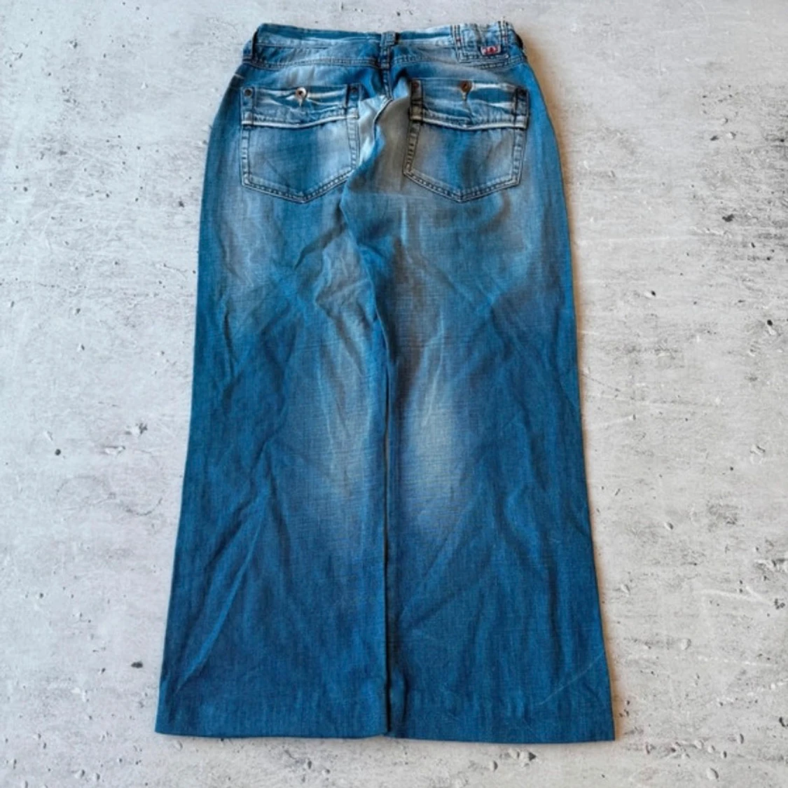 Baggy straight leg jeans - 1