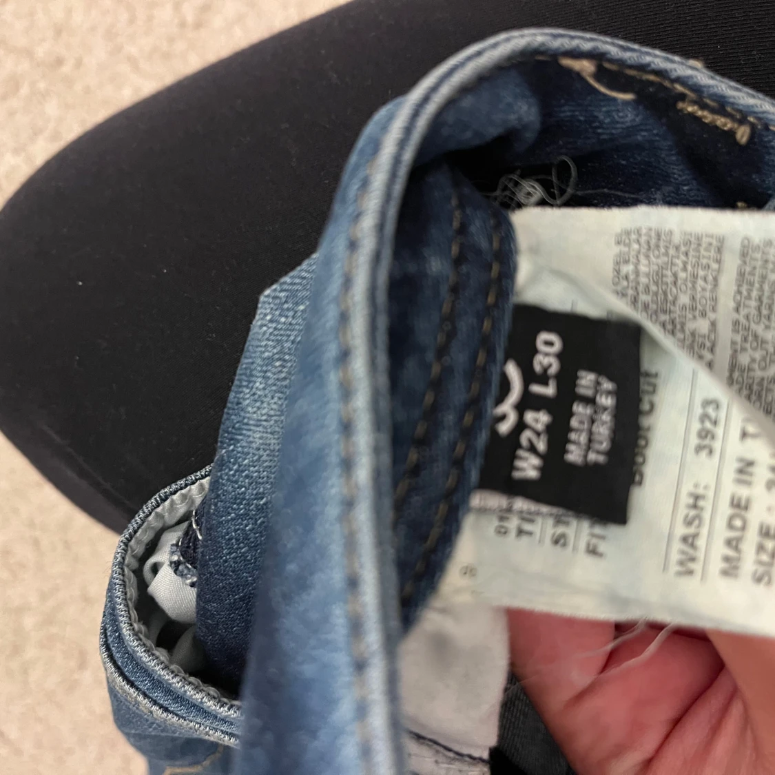 Blå LTB bootcut jeans W24 L30 - 2