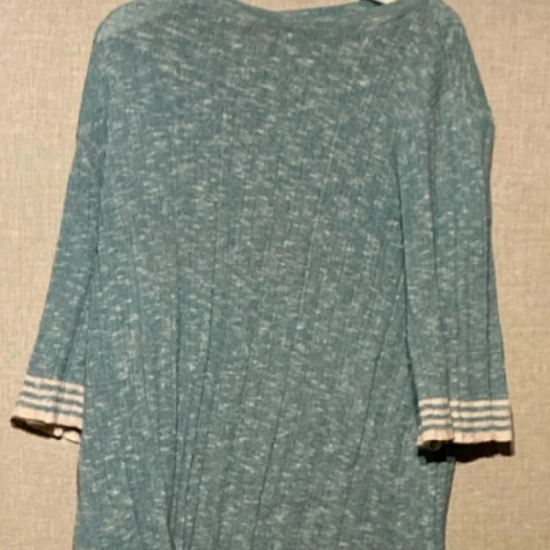 Blå ribbad klänning från Dobber XS