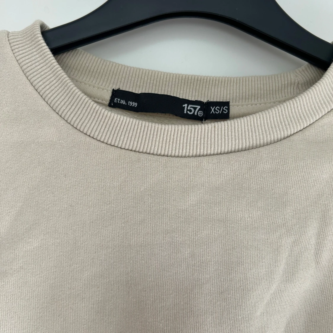 Beige sweatshirt från 157, XS/S - 1