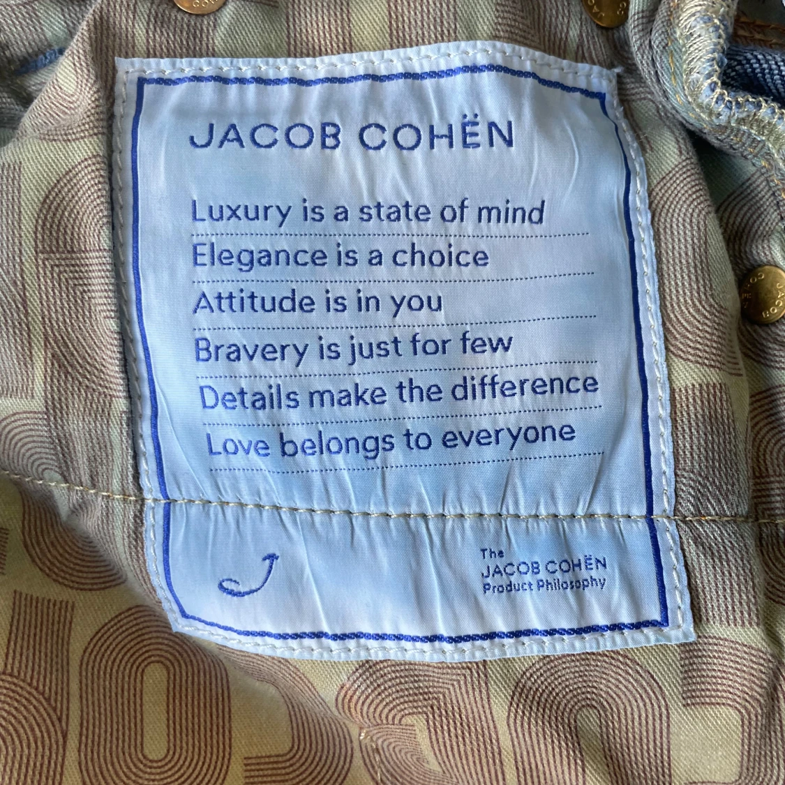 Jacob Cohën mörkblå jeans slim fit - 4