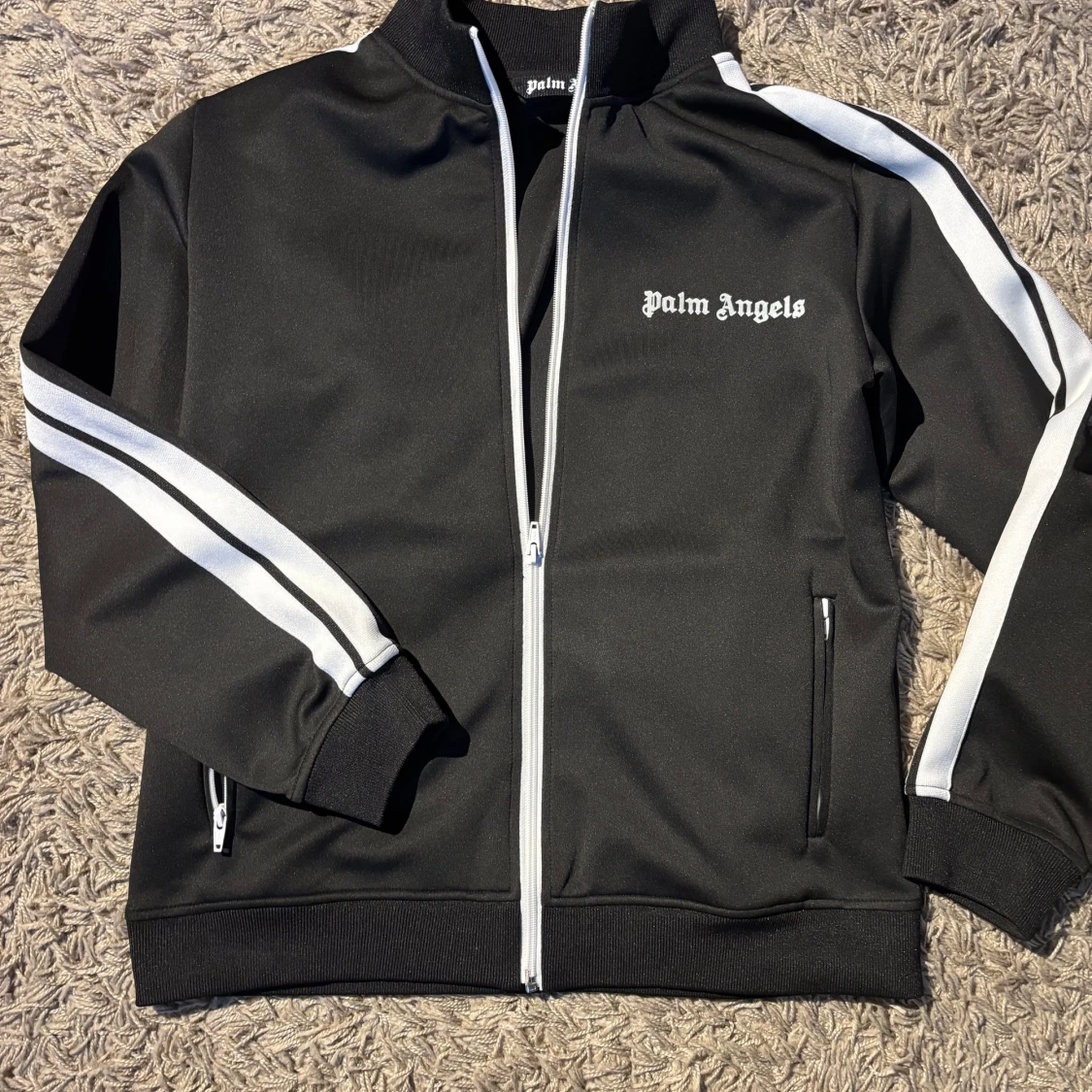Svart Palm Angels track jacka