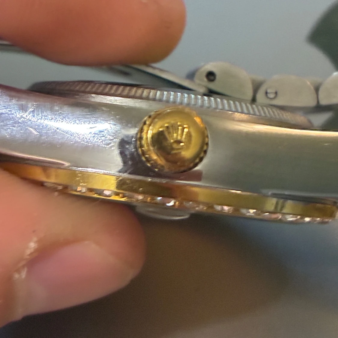 Guld silver klocka - 4