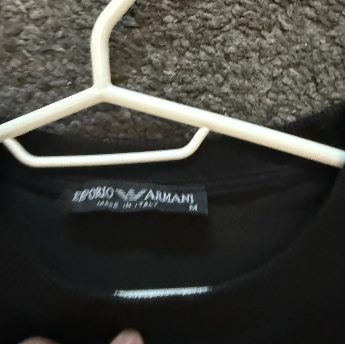 Svart sweatshirt från Emporio Armani EA7 - 1