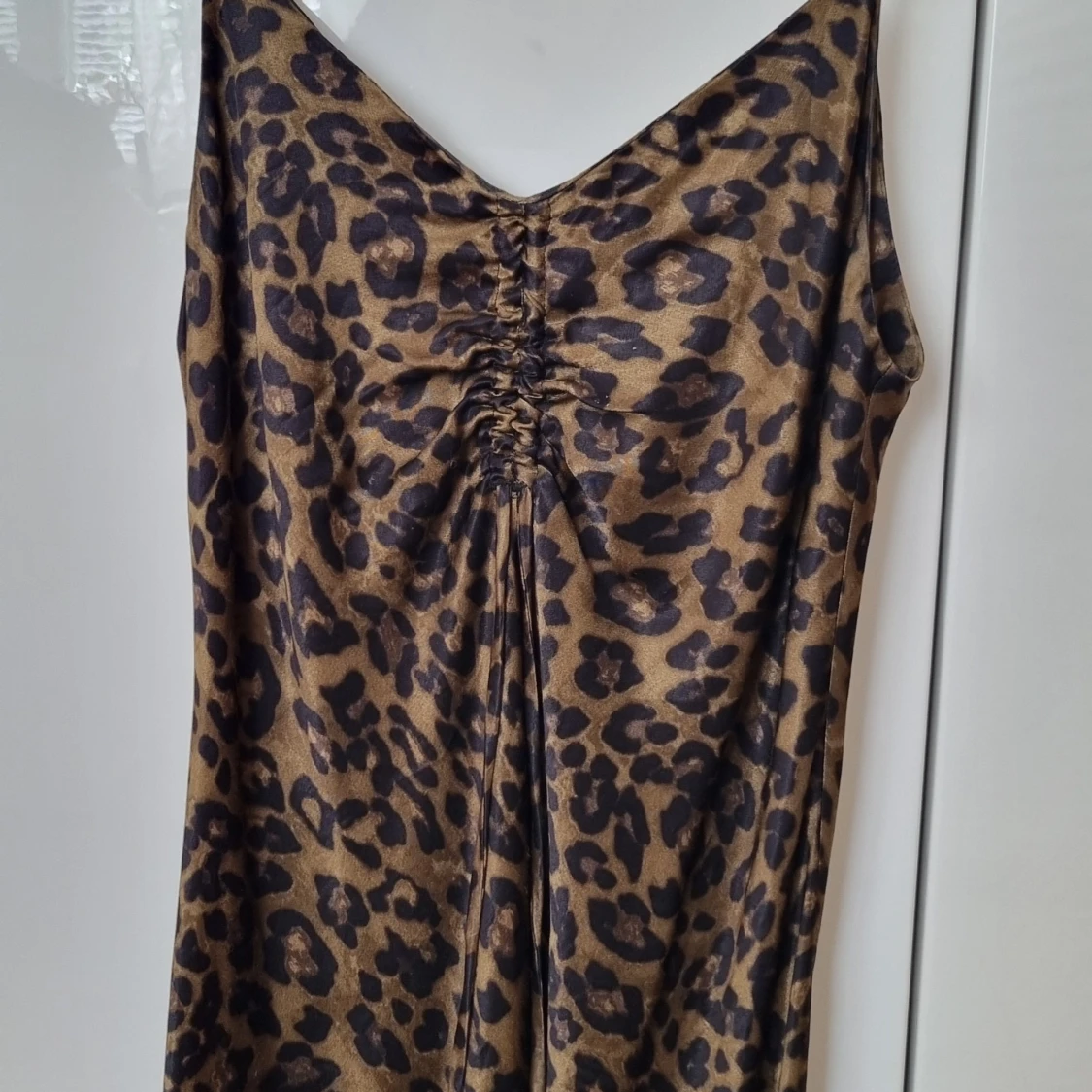 Leopardmönstrad långklänning från Zara - 2