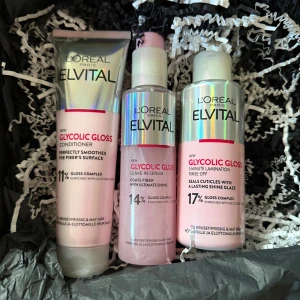 Loreal Elvital Gloss-serie - 3 produkter - Loreal Elvital gloss-serie, allt är helt nytt💕