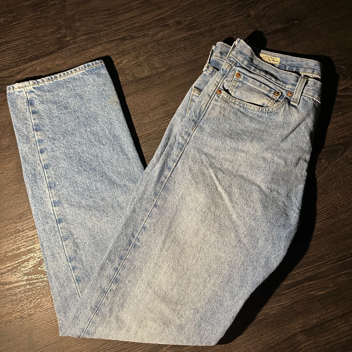 Levis 501 ljusblå jeans