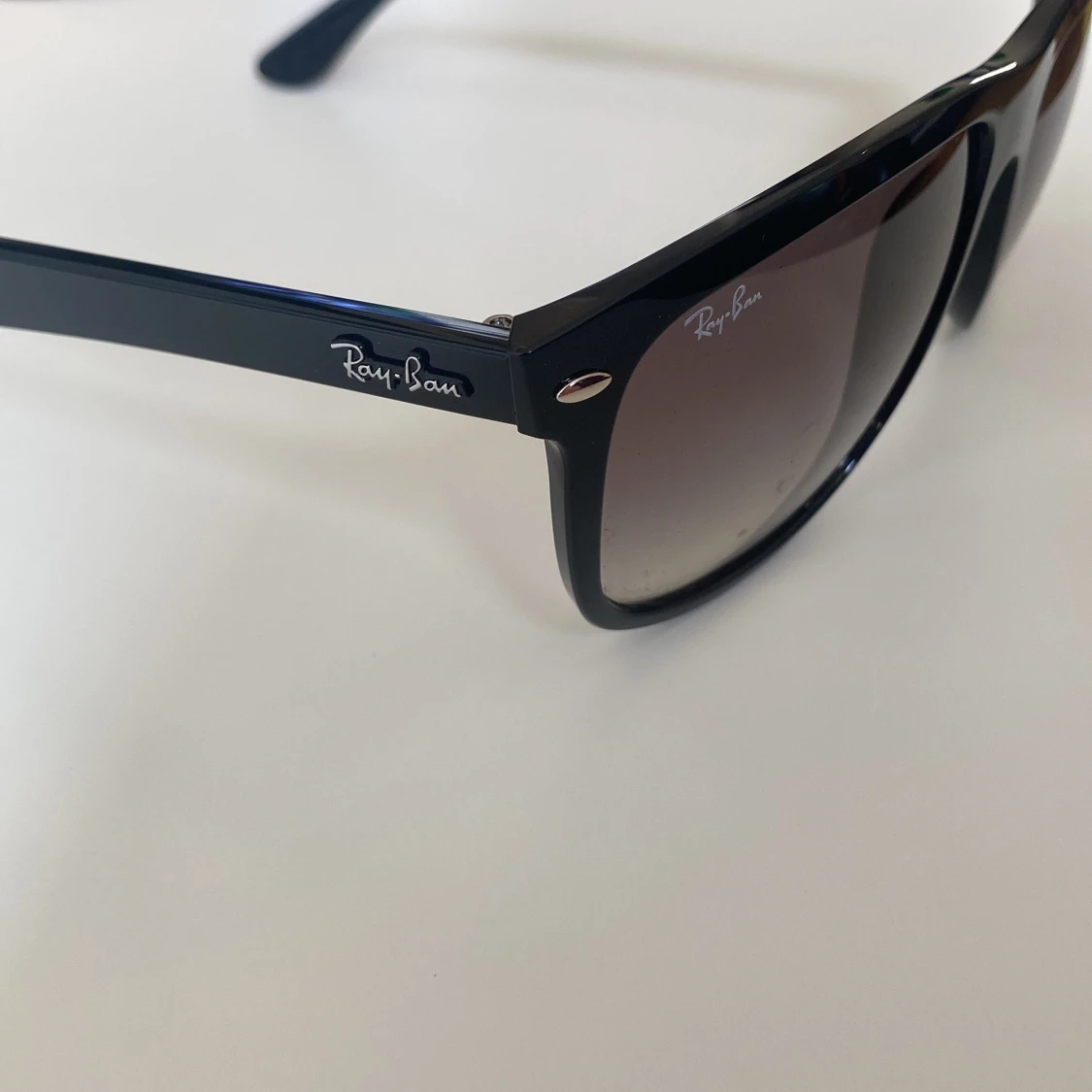 Svarta Ray-Ban Boyfriend solglasögon - 1