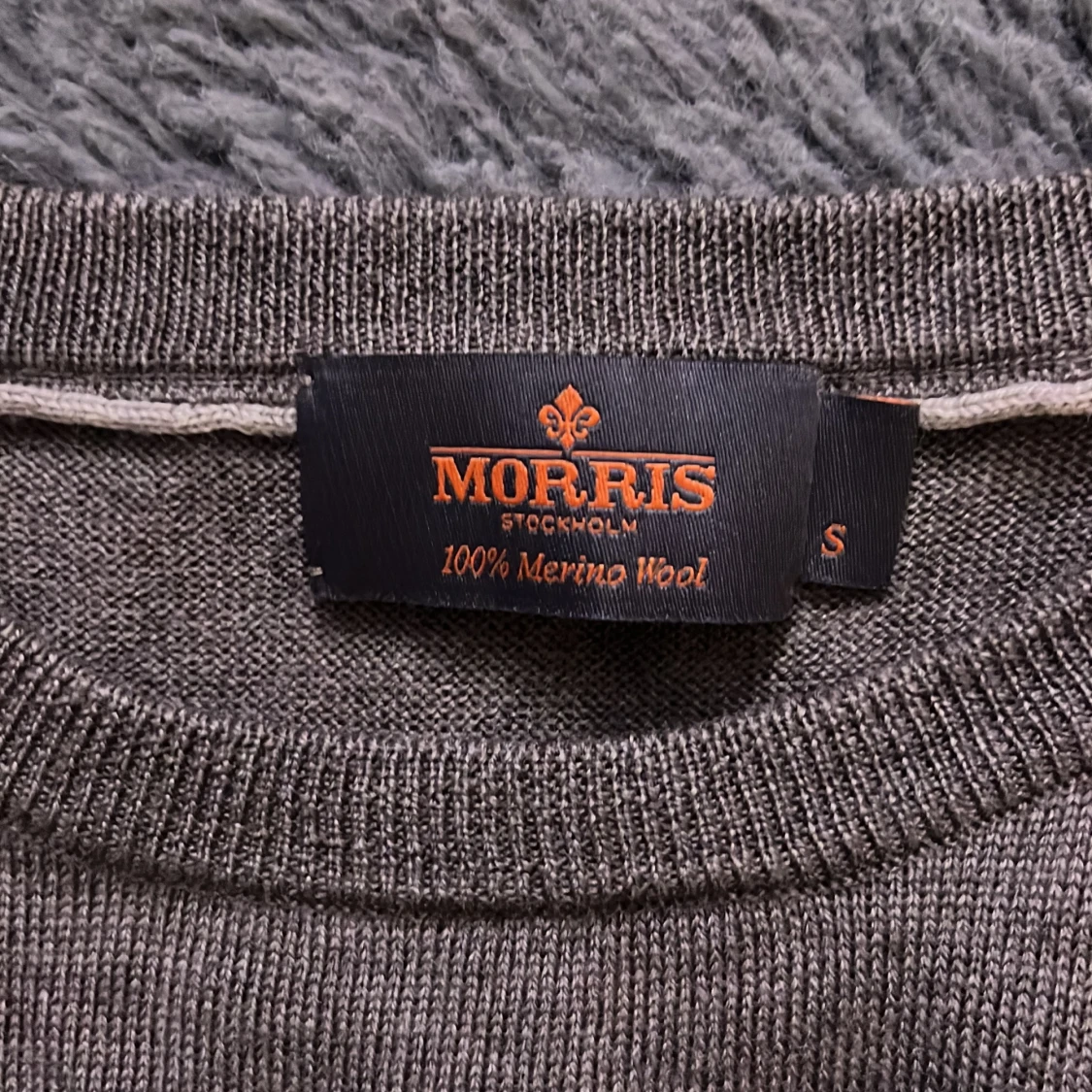 Brun merinoulltröja från Morris - 1