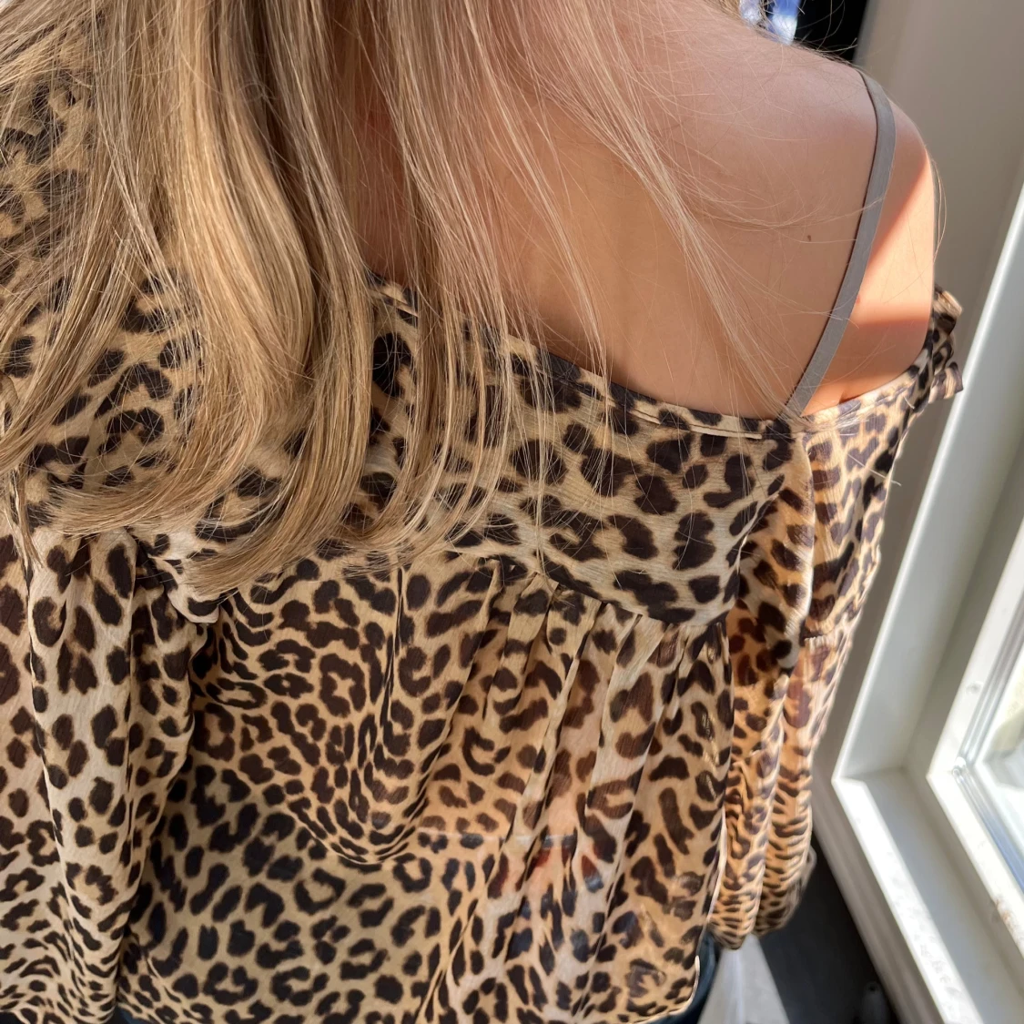 Blus i leopardprint - 1