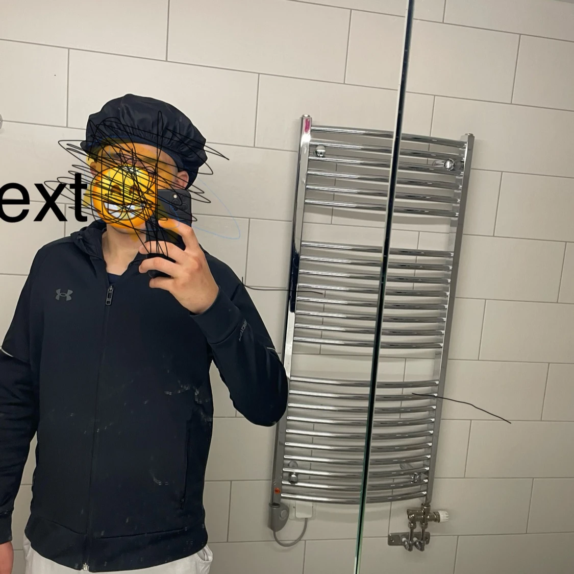 Svart träningsjacka från Under Armour