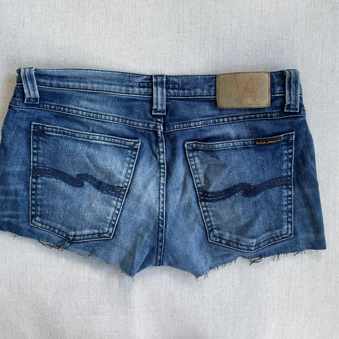 Blå jeansshorts  - 3