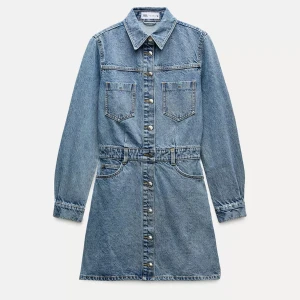 Jeansklänning - Aldrig använd jeansklänning från Zara