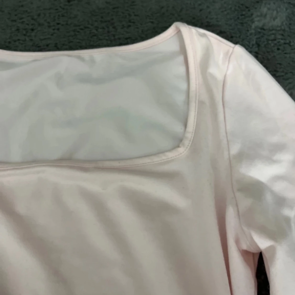 Ljusrosa långärmad topp - 1