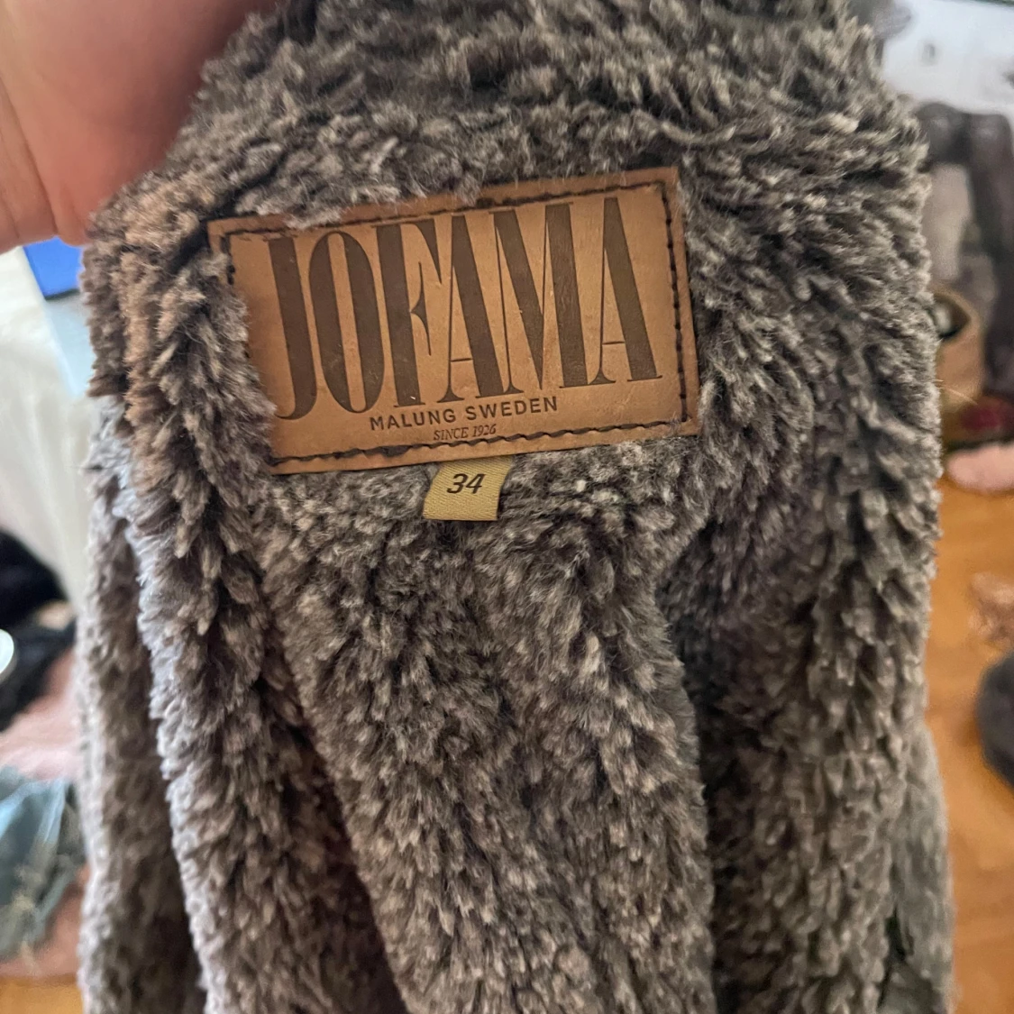 Brun mockajacka från Jofama - 2