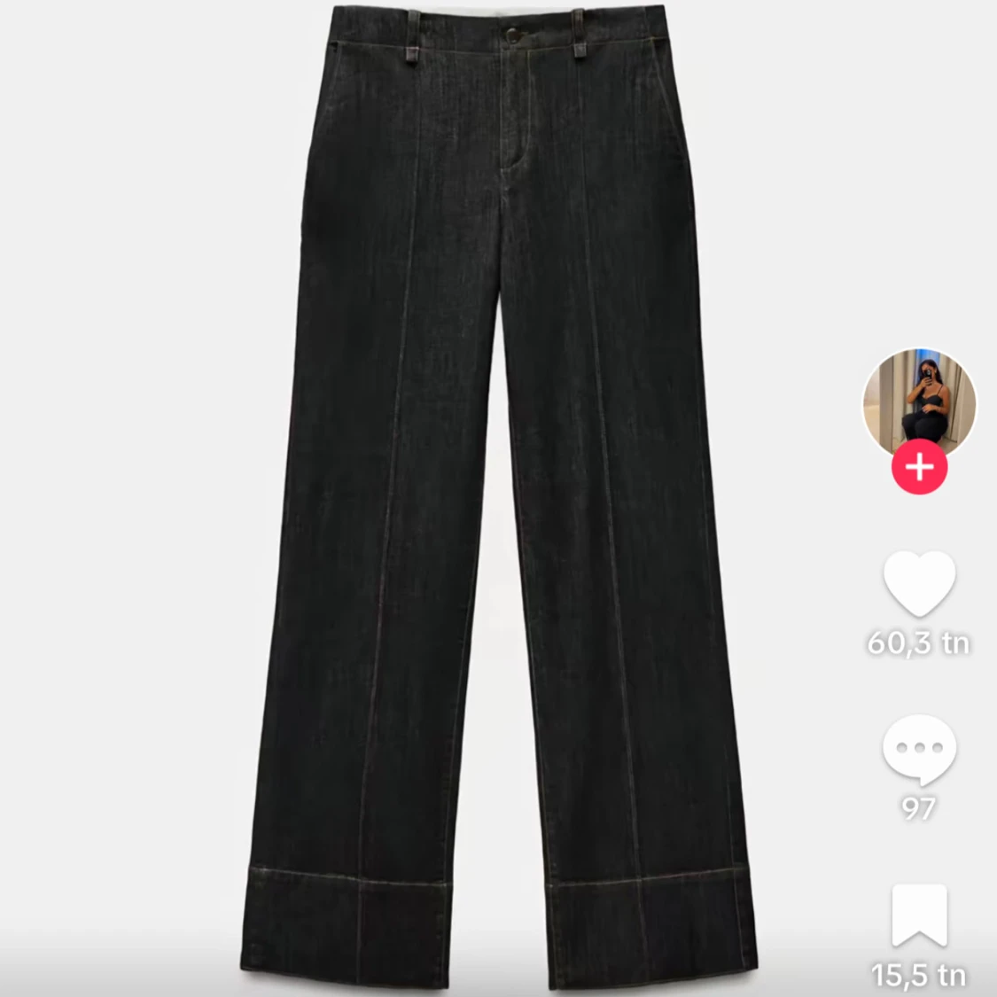 SÖKER!! Denim set ZARA XS S ELLER M  - 2