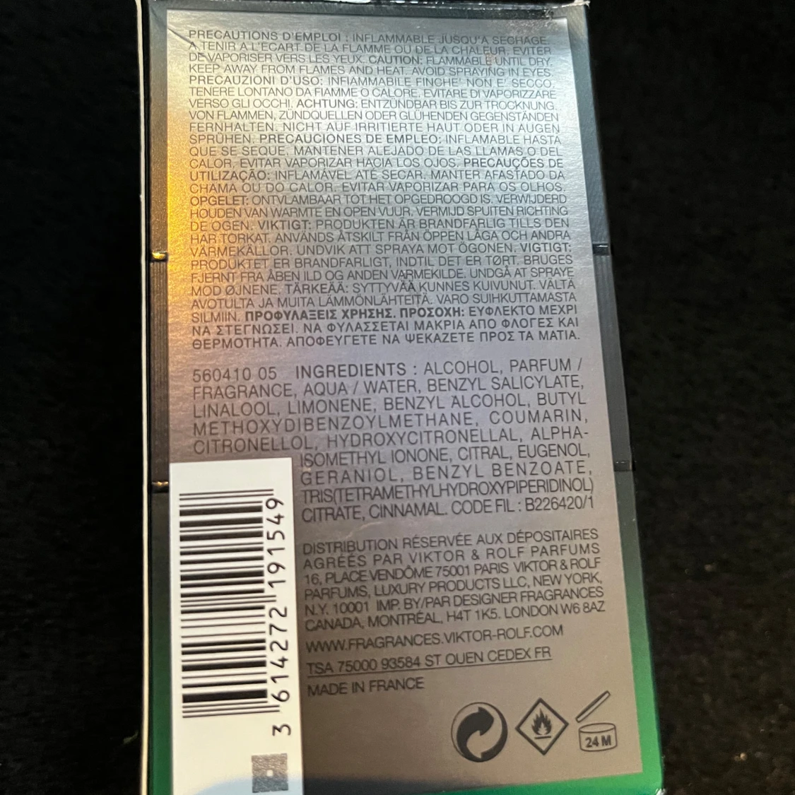 Spicebomb Night Vision herrparfym från Viktor & Rolf - 3