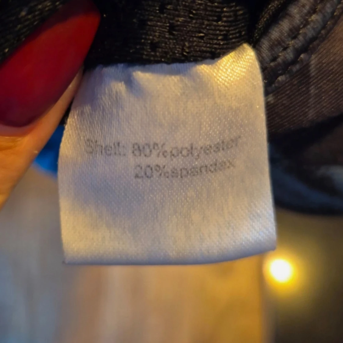 Blå sport-bh med blommigt mönster - 3