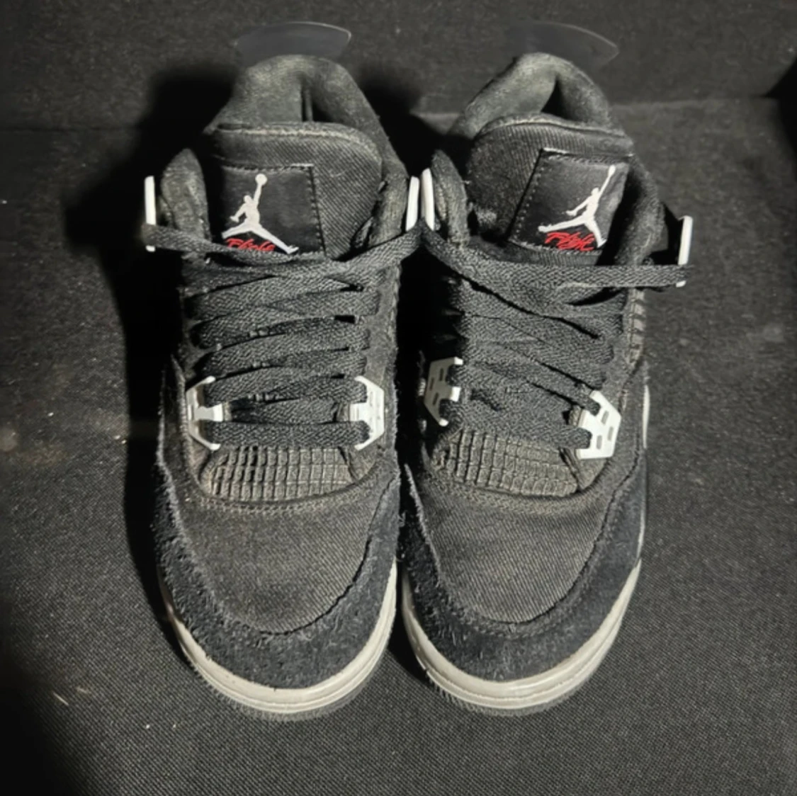 Jordan 4 Retro ”black canvas” - 1