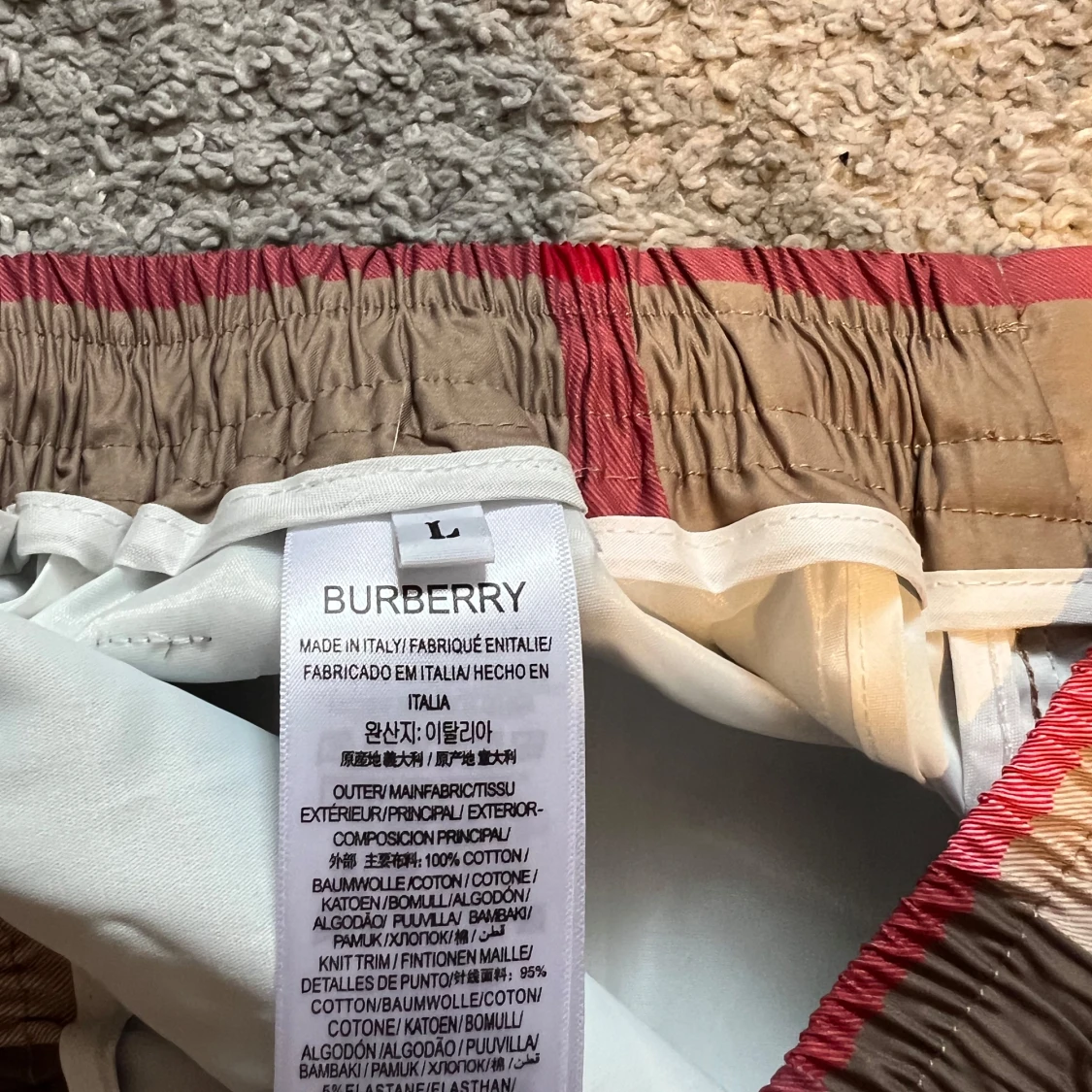 Rutigta Burberry shorts  - 2