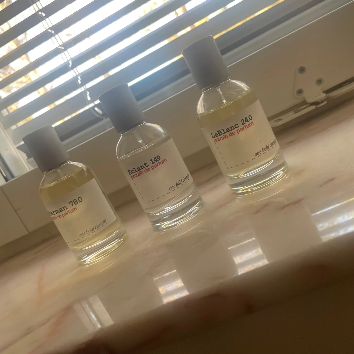 Parfymtrio från One Bold Chemist