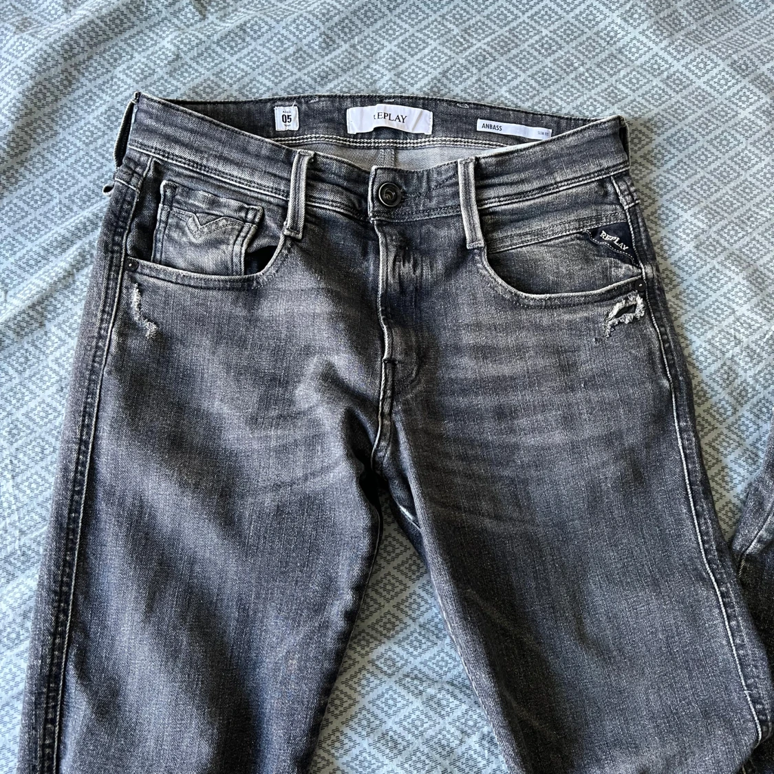 Replay grå slim jeans - 1