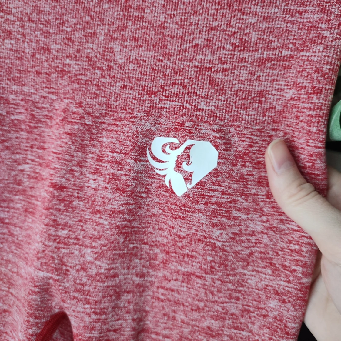 Röda Womens Best Leggings i storlek XS  - 3