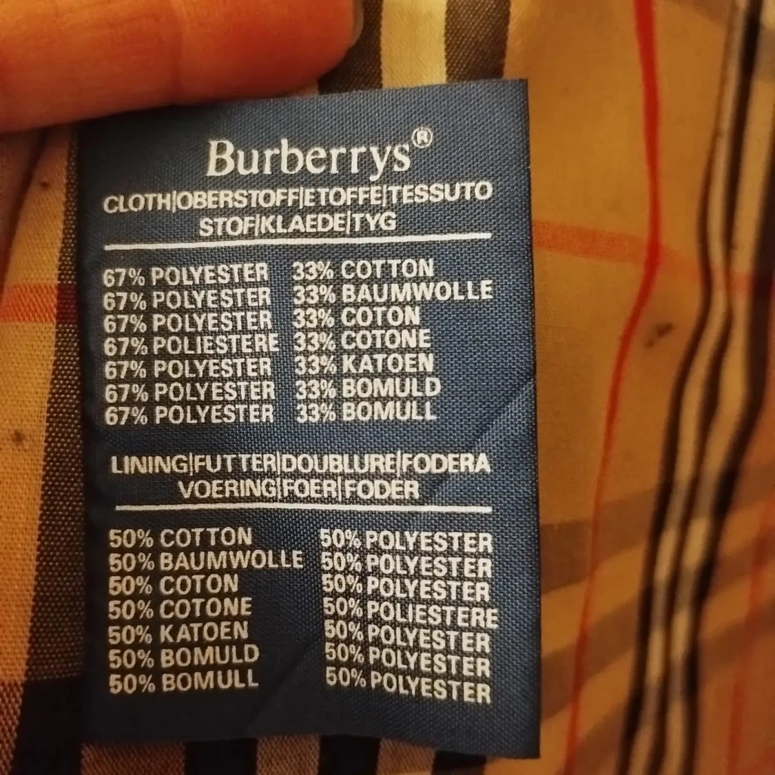 Svart trenchcoat från Burberry - 4