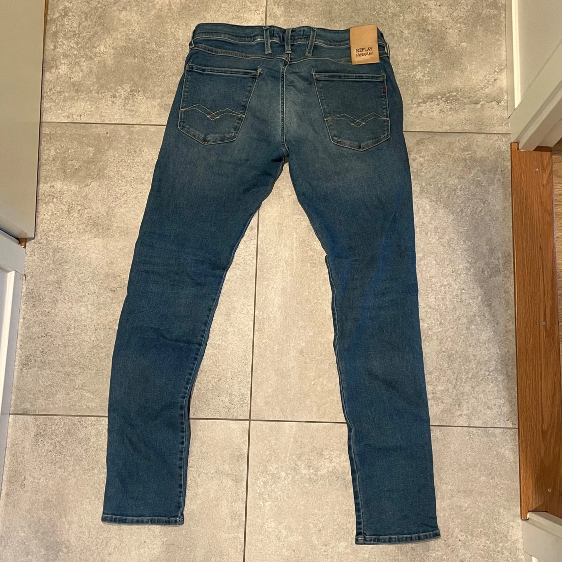 Replay Anbass blåa jeans  - 2