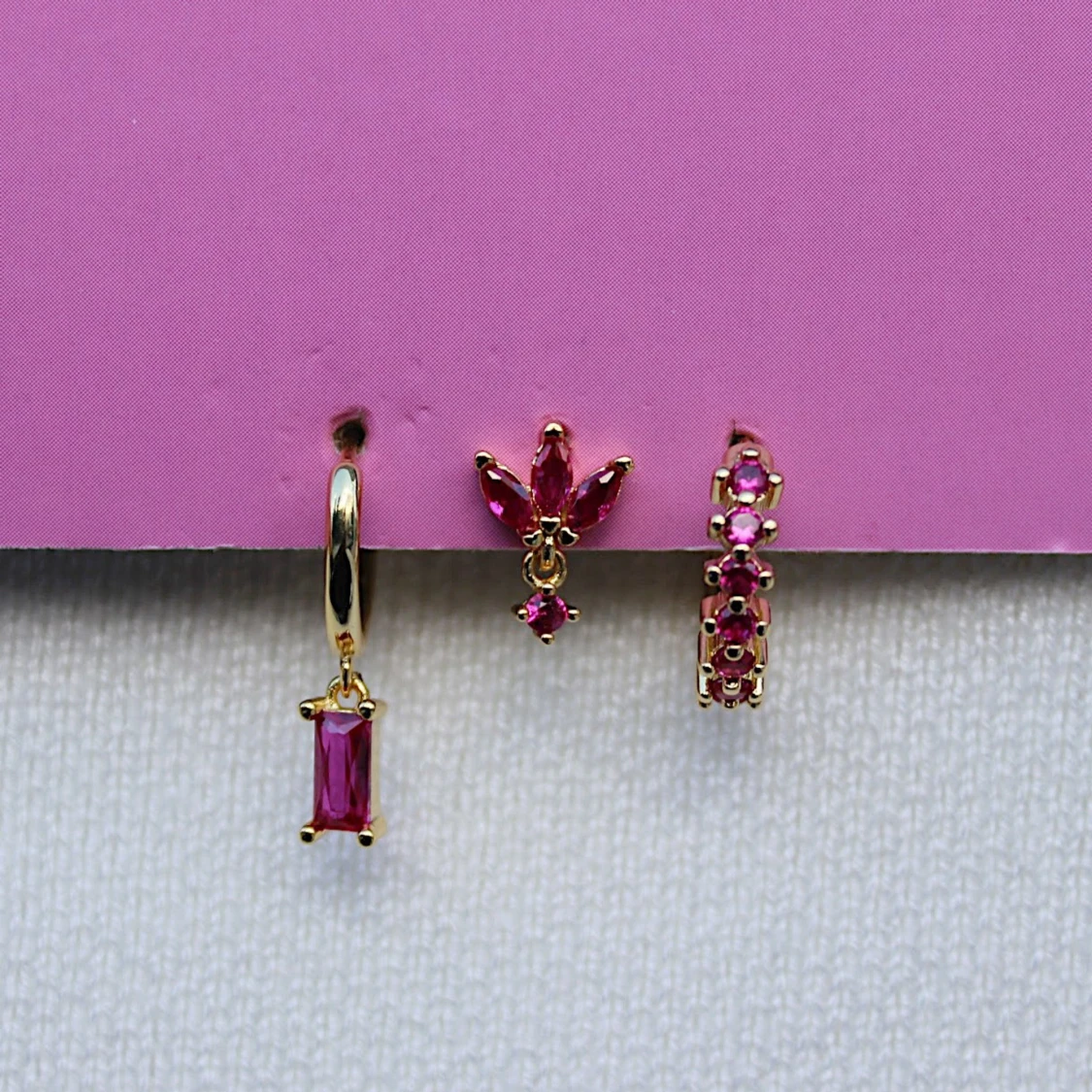 Rostfria örhängen  - 93