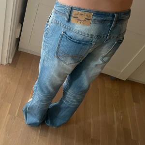 Blå jeans lågmidjade bootcut  - Så snygga jeans 💕💕