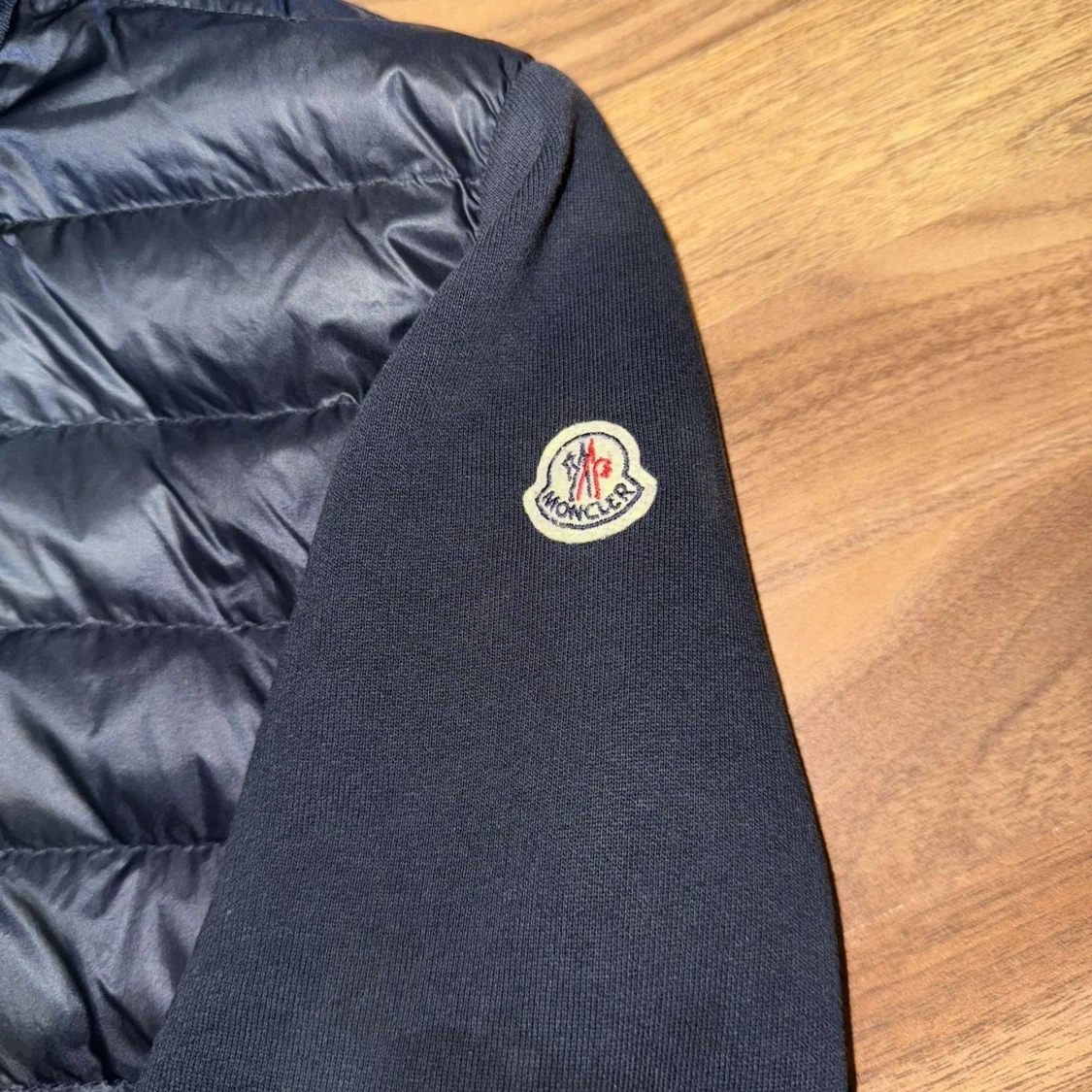 Mörkblå Moncler cardigan äkta storlek S - 1