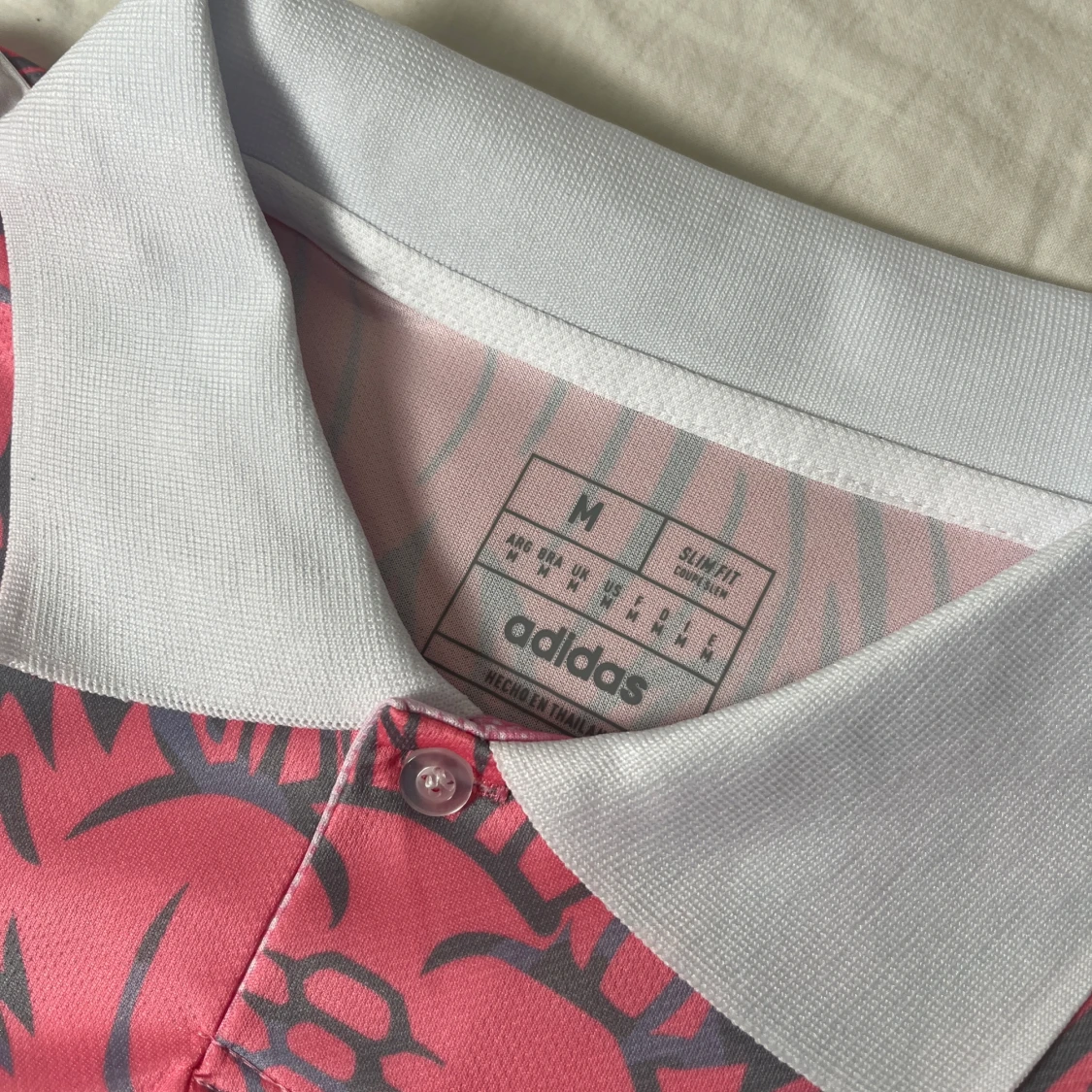 Real Madrid rosa fotbollströja Adidas M - 4