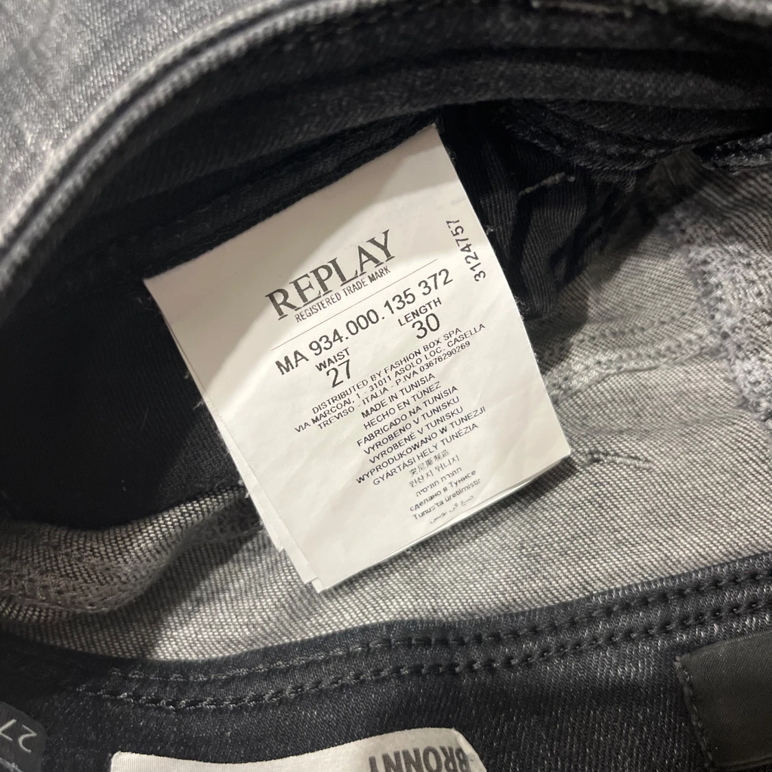 Replay svarta jeans - 3