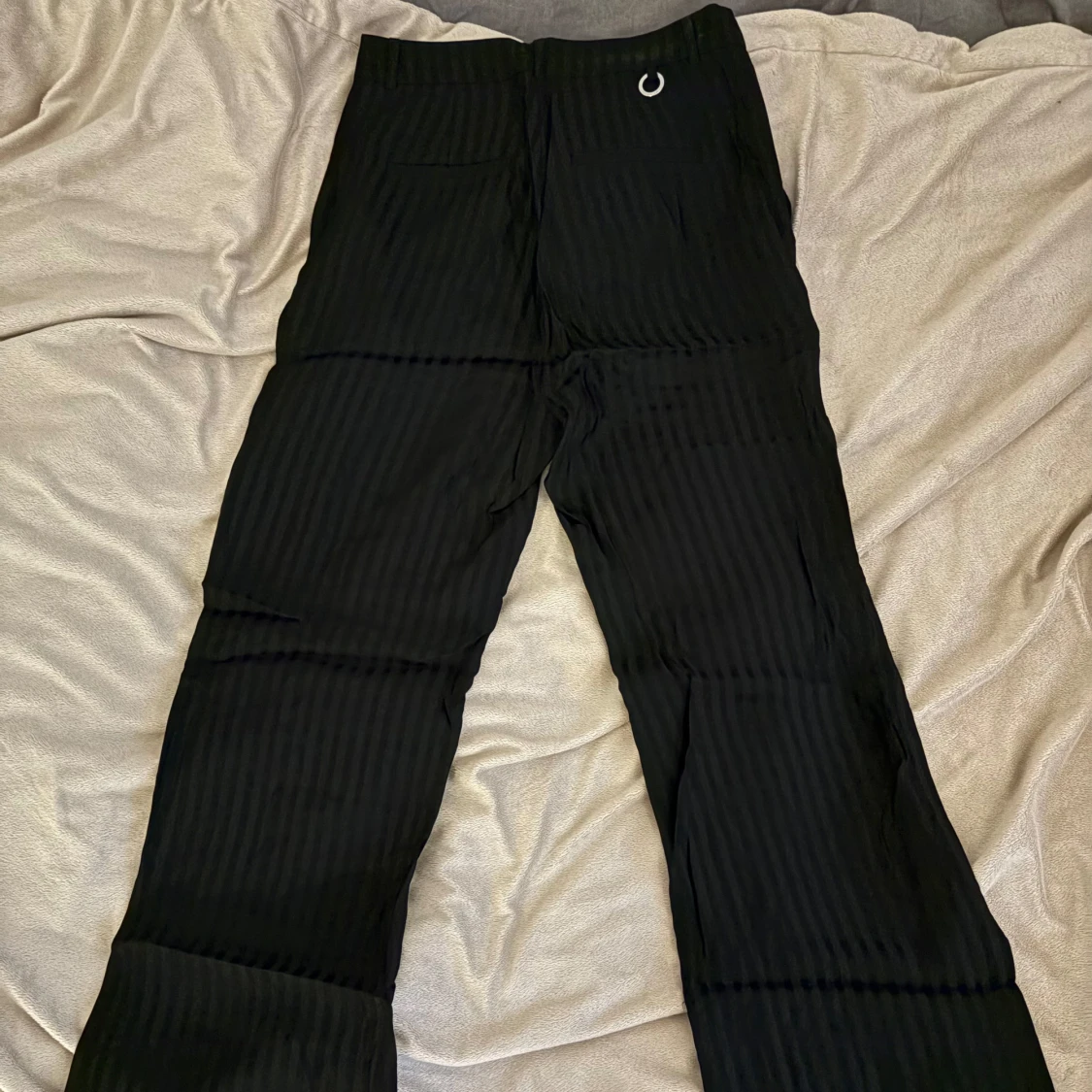 Svarta randiga kostymbyxor Stockh LM - 1