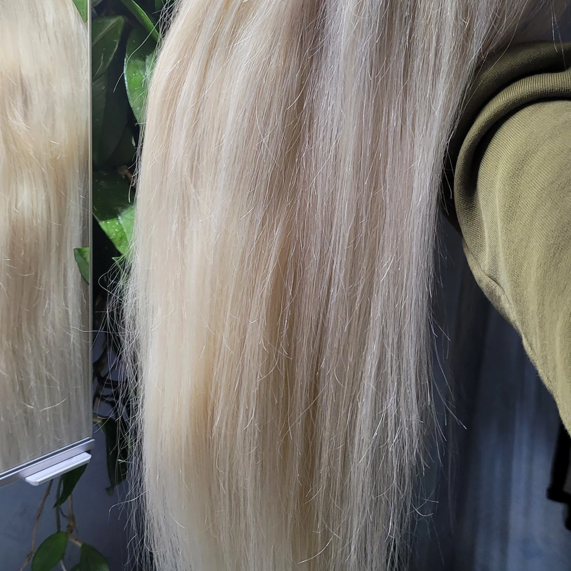 Peruk av äkta hår  - 3